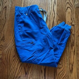 Figs Men's Vibrant Blue Joggers